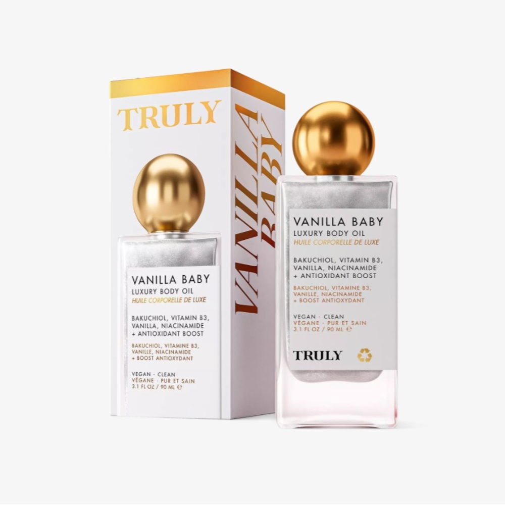 NWT Truly Vanilla Baby Luxury Body Oil
BRAND NEW IN BOX
